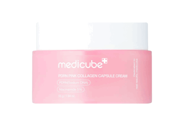 <font color="#000000"; style="font-family:Montserrat">MEDICUBE </b></font></br> PDRN Pink Collagen Capsule Cream